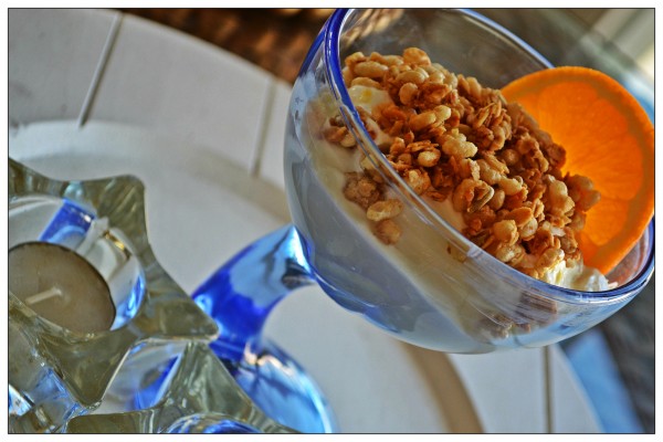 Greek Yogurt with Agave Granola | YouAnew Lifestyle Nutrition