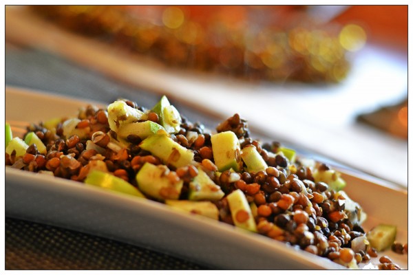 Steamed Lentils with Apple and Shallots | YouAnew Lifestyle Nutrition