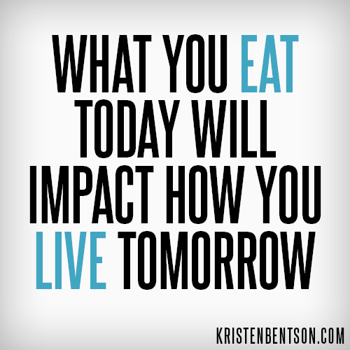 What You Eat Today Impacts How You Live Tomorrow | YouAnew Lifestyle Nutrition