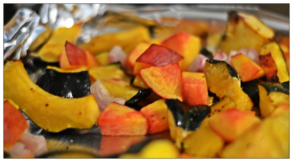 Roasted Squash with Peaches and Shallots | YouAnew Lifestyle Nutrition