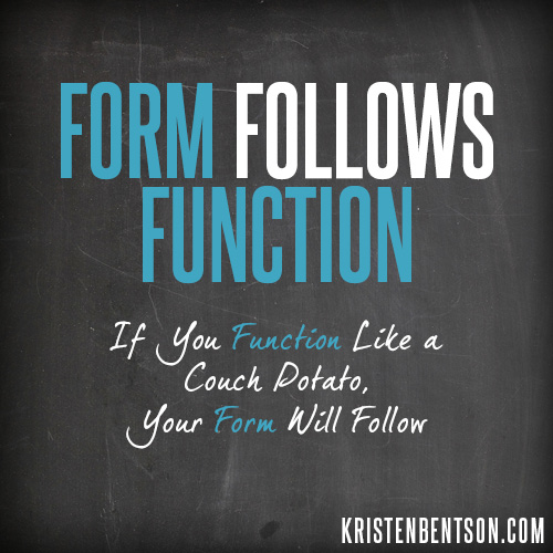 Form Follows Function | YouAnew Lifestyle Nutrition