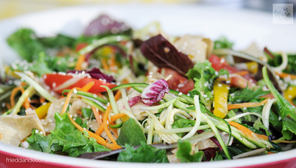 Not Steak Salad | Vegan Recipe