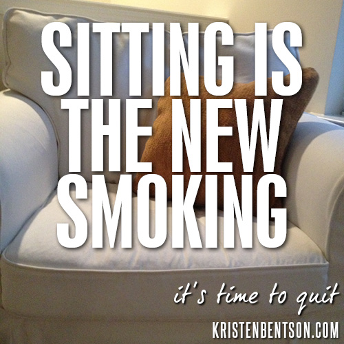 Sitting is being called this generation's smoking. Even if you exercise regularly, sitting for most of the day is risky business. Learn more about why sitting is the new smoking and what to do about it! 