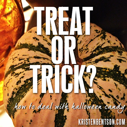 Don't get tricked! Treat your body to real foods and you'll feel real good. Here are simple steps for dealing with Halloween Candy