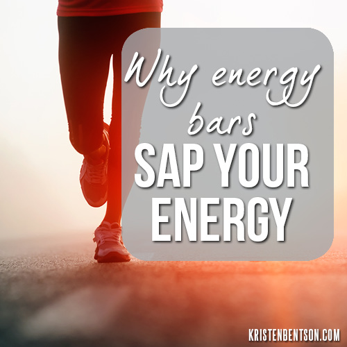 Why Energy Bars Sap Your Energy