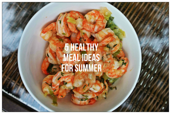 5 Healthy Meal Ideas for Summer shrimp picture